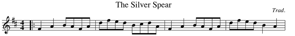 Silver Spear example